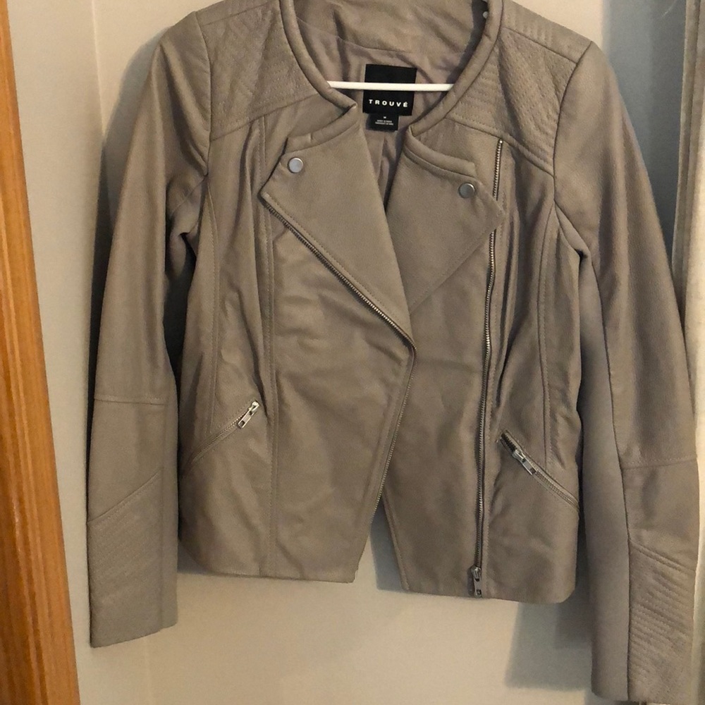 Leather jacket